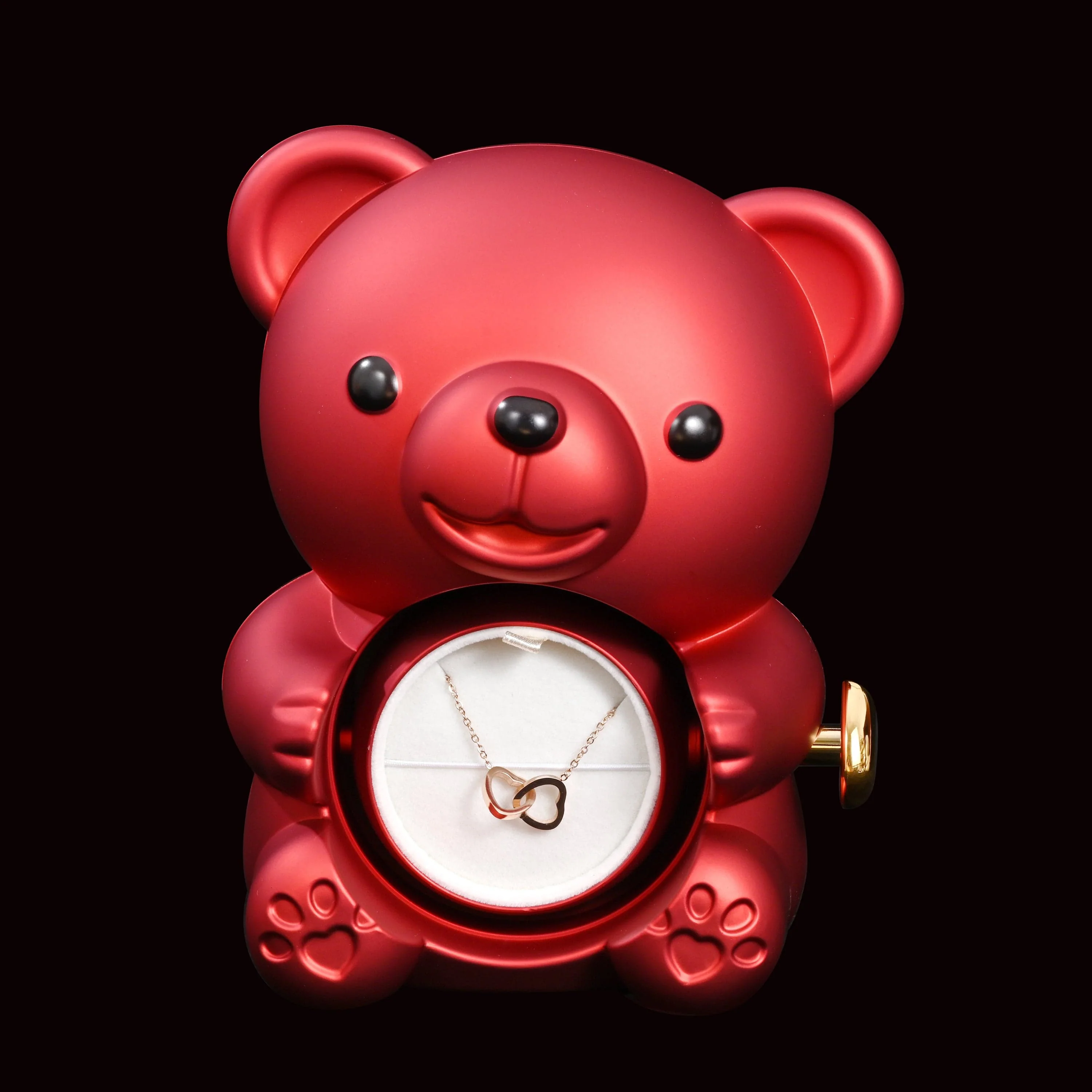 Eternal Rose Bear W/ Engraved Necklace - Image 12