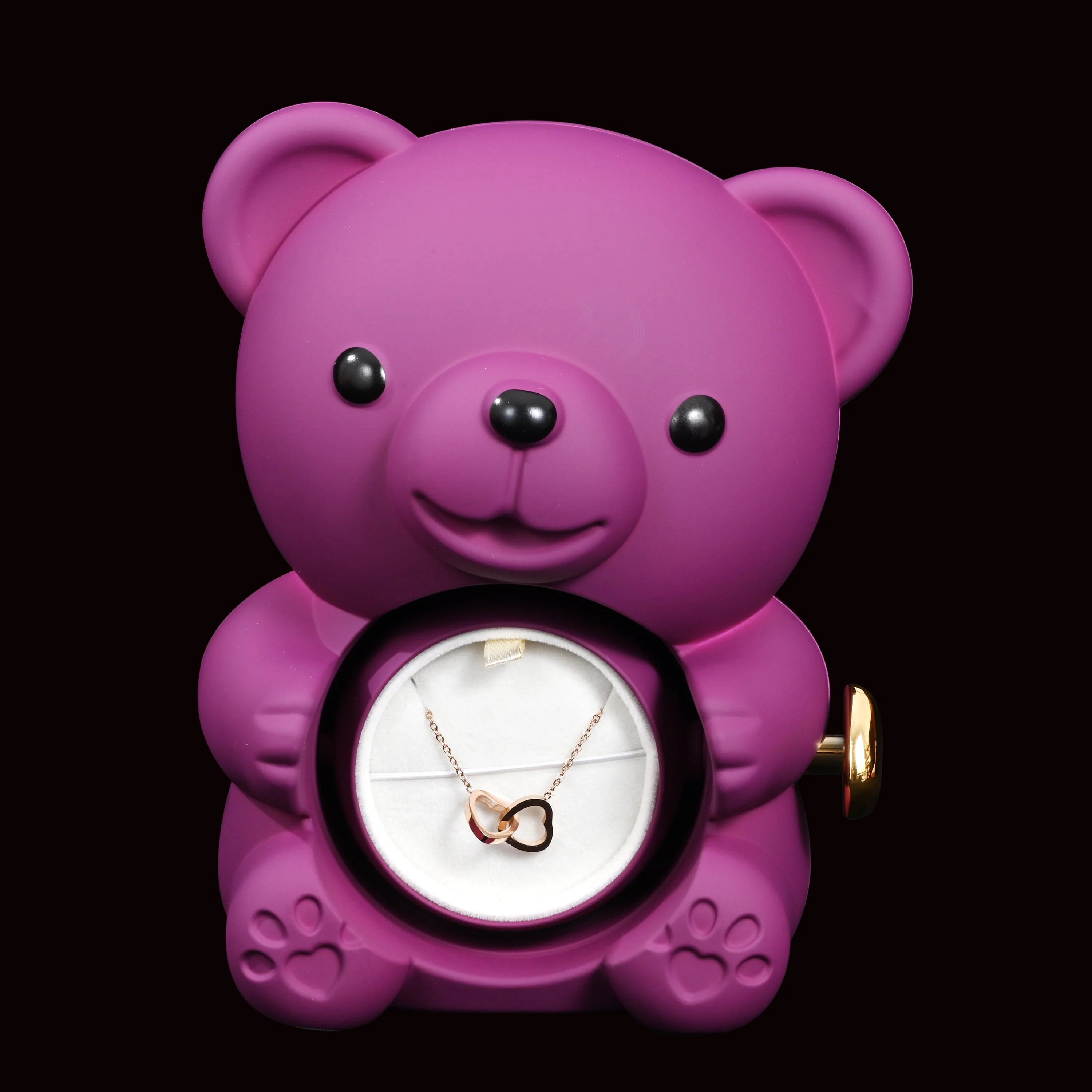 Eternal Rose Bear W/ Engraved Necklace - Image 42