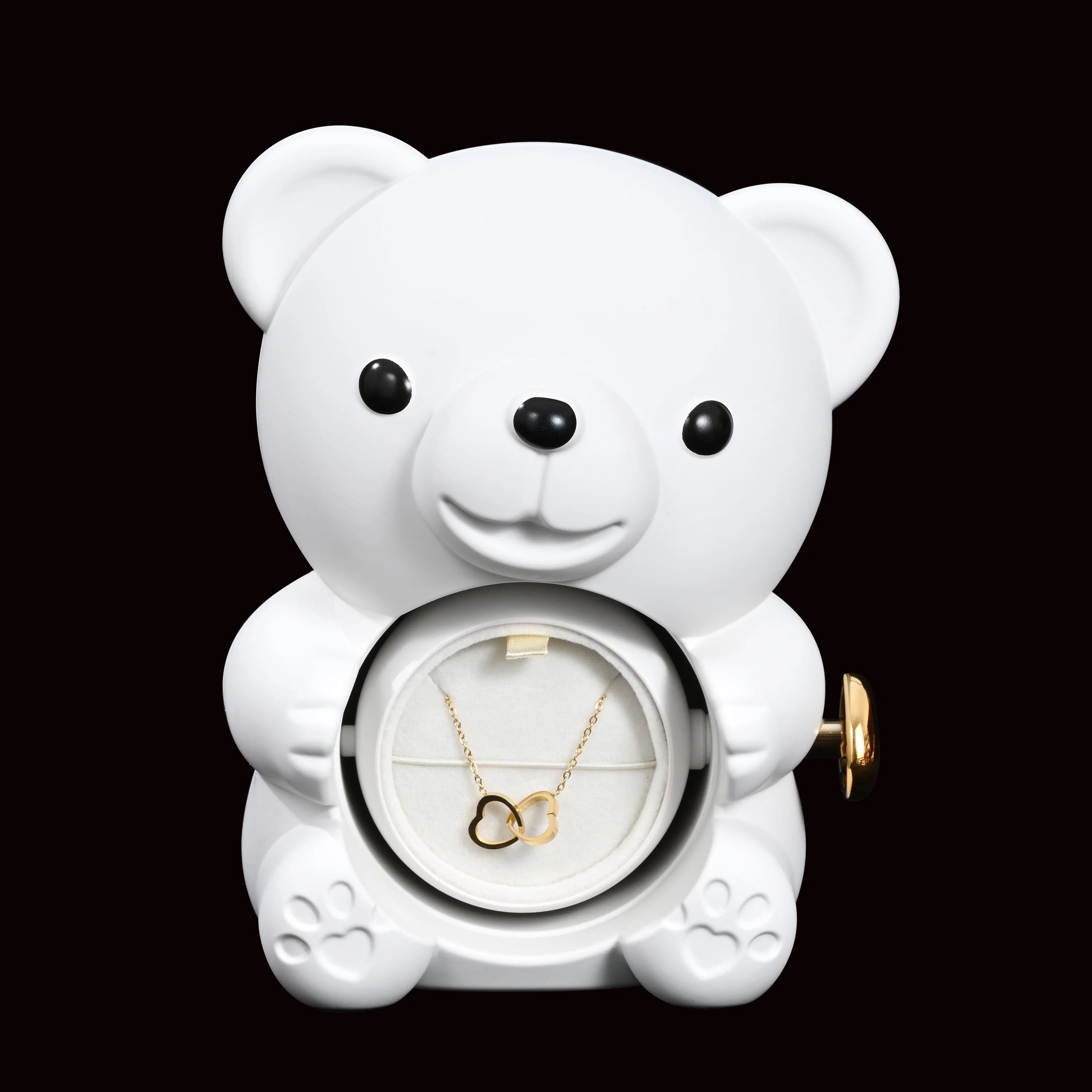 Eternal Rose Bear W/ Engraved Necklace - Image 62