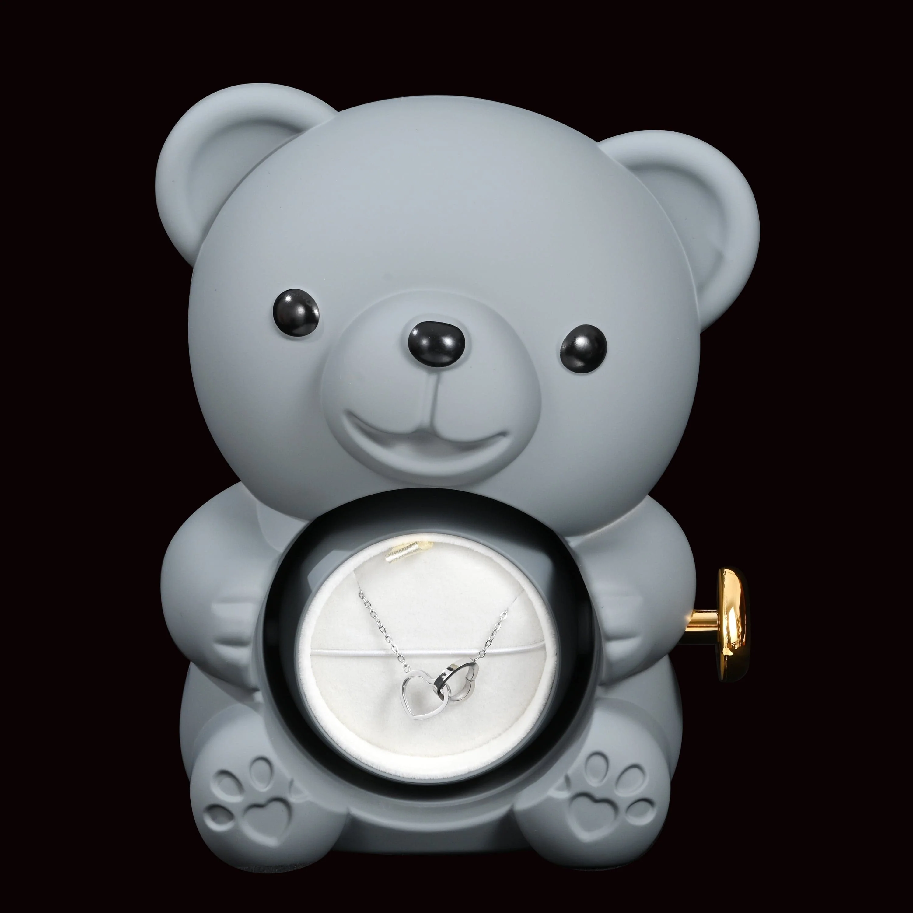 Eternal Rose Bear W/ Engraved Necklace - Image 82