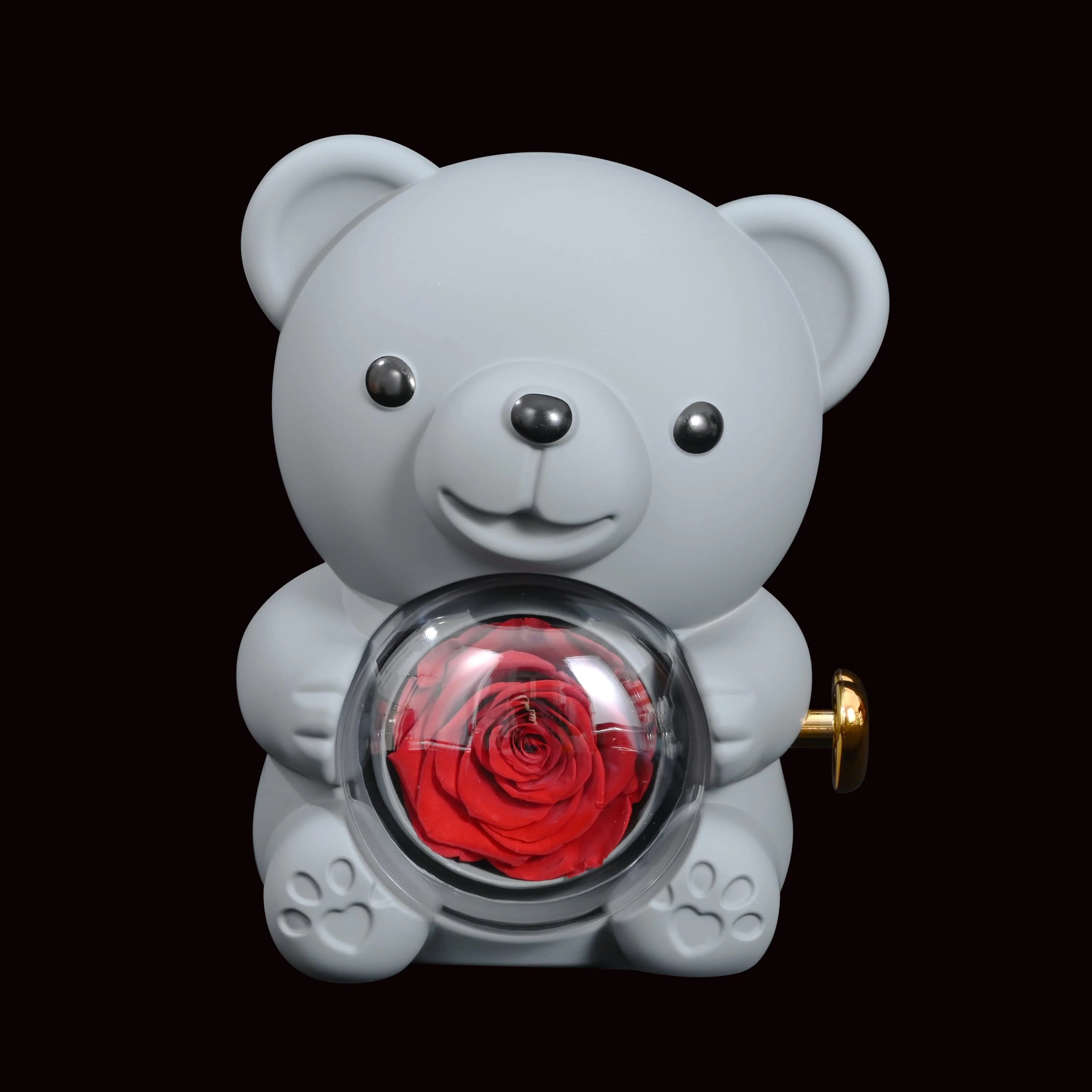 Eternal Rose Bear W/ Engraved Necklace - Image 83