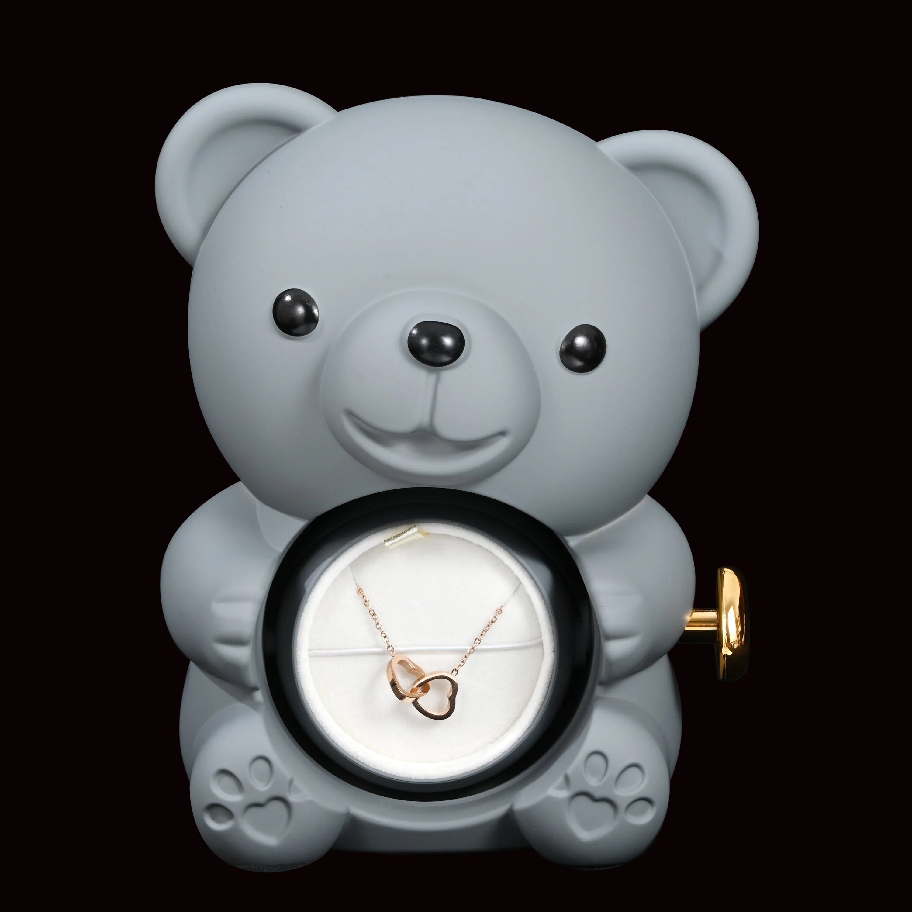 Eternal Rose Bear W/ Engraved Necklace - Image 87
