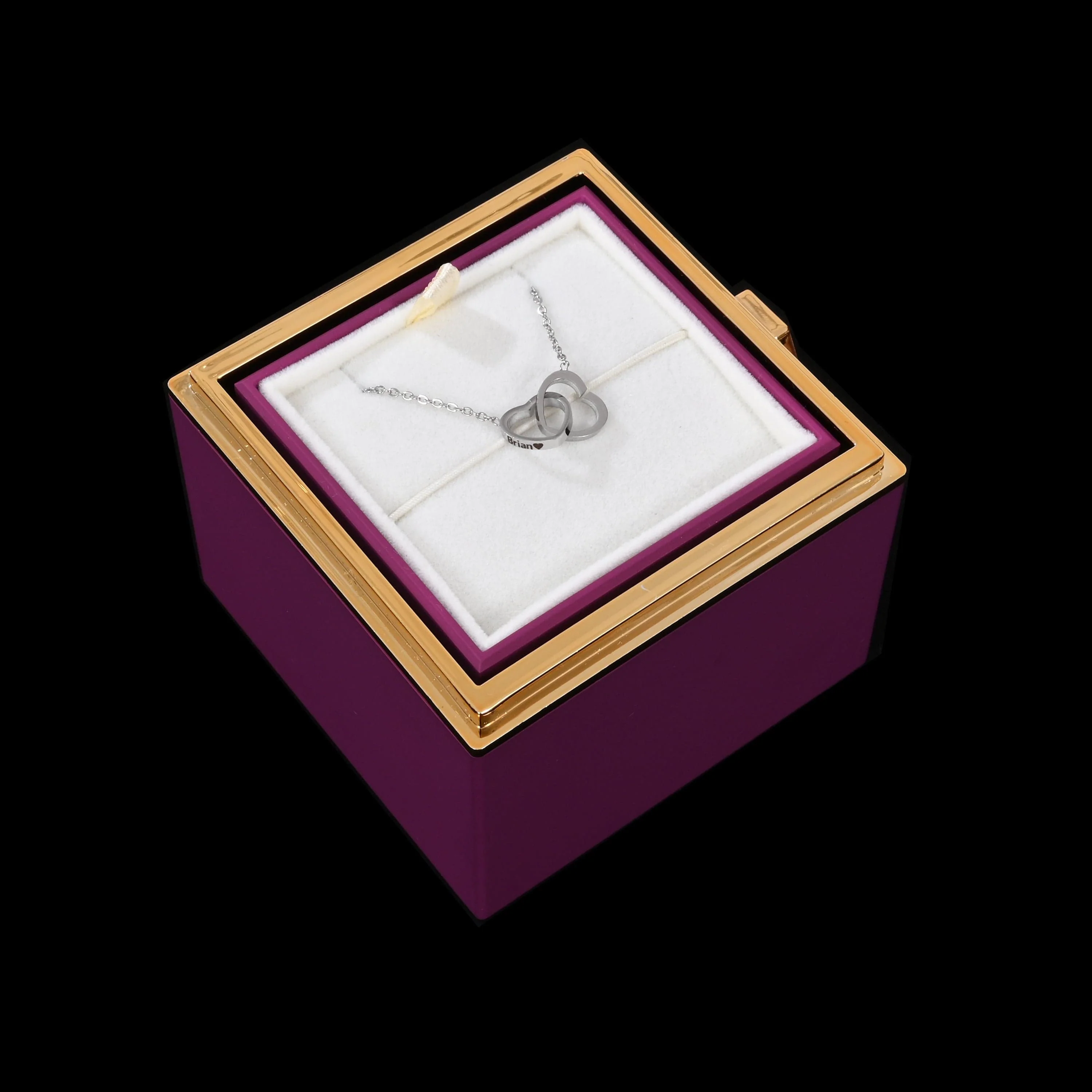 Eternal Rose Box W/ Engraved Necklace - Image 37
