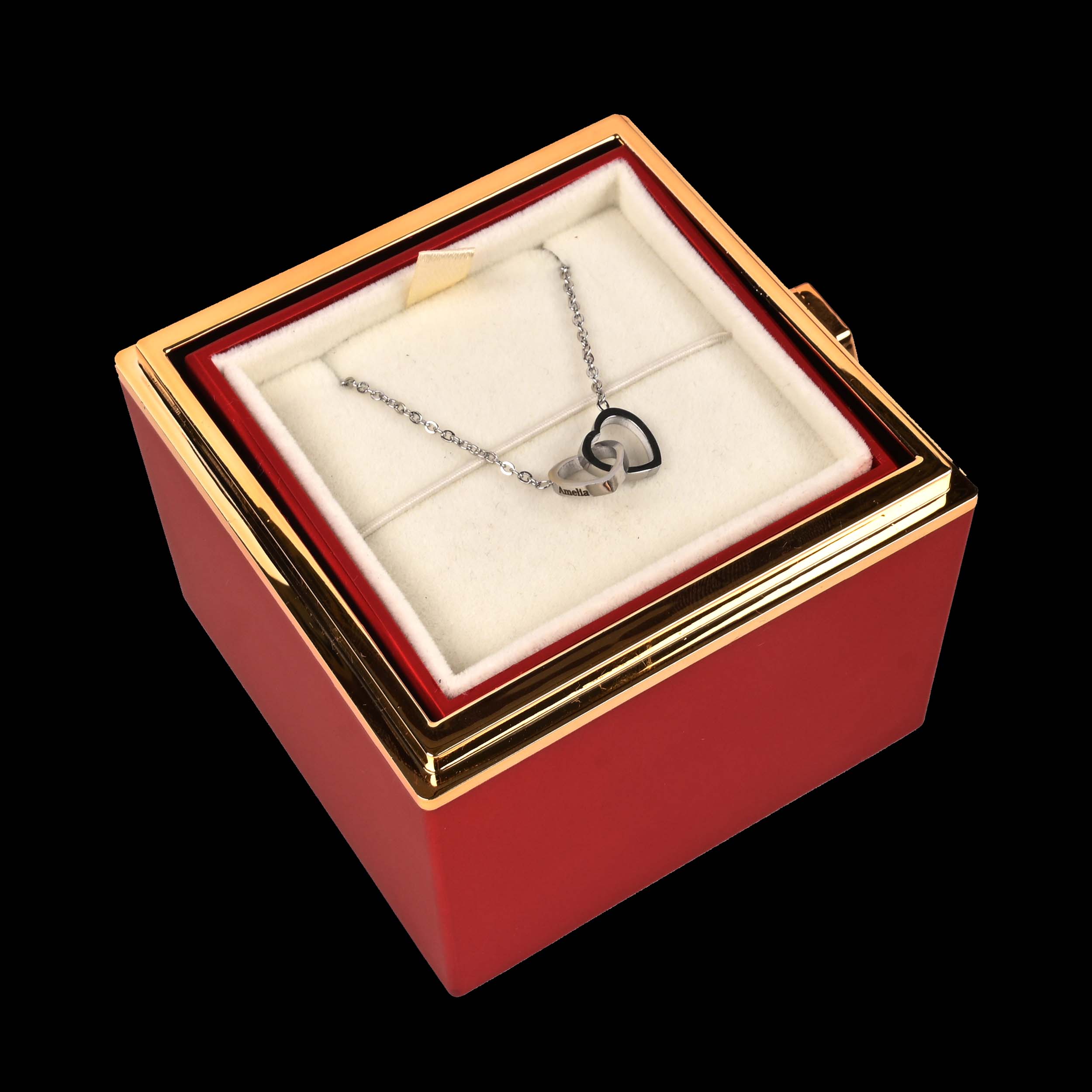 Eternal Rose Box W/ Engraved Necklace - Image 7