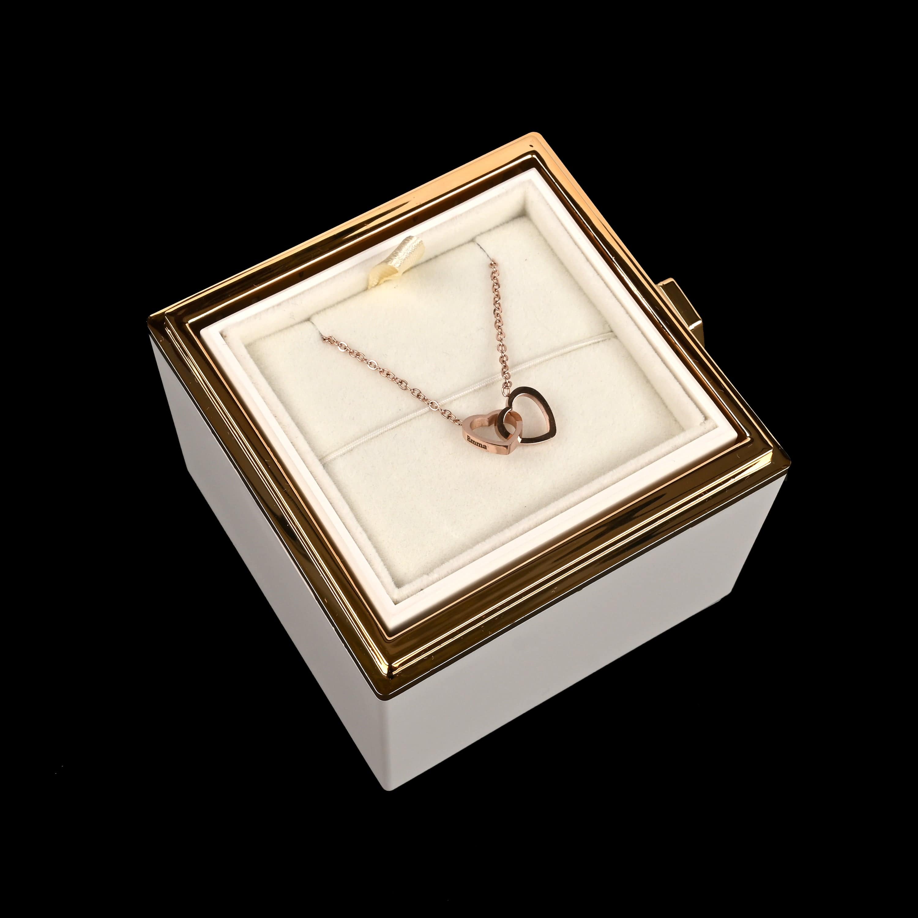 Eternal Rose Box W/ Engraved Necklace - Image 72
