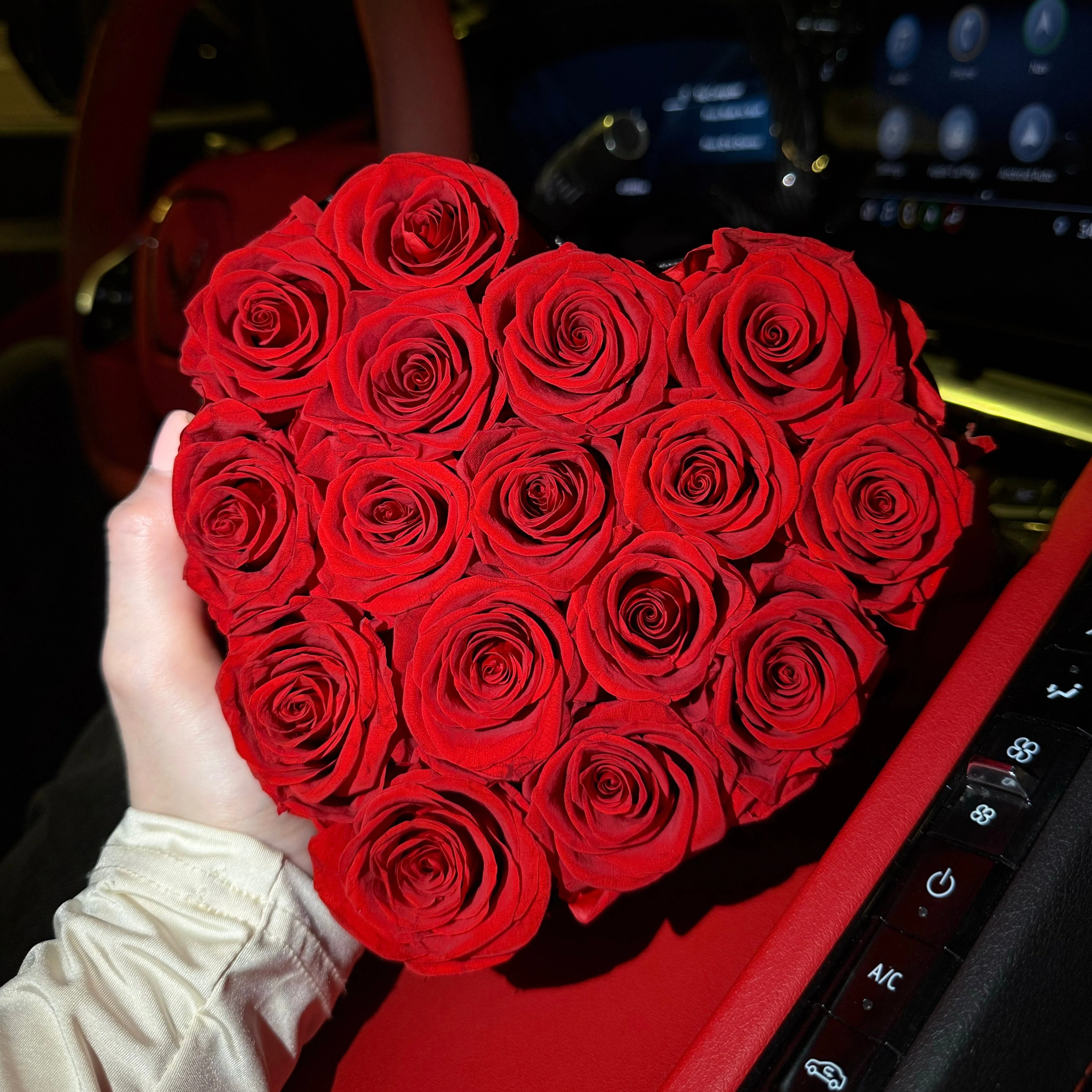 Eternal Rose Heart Bouquet - Image 10