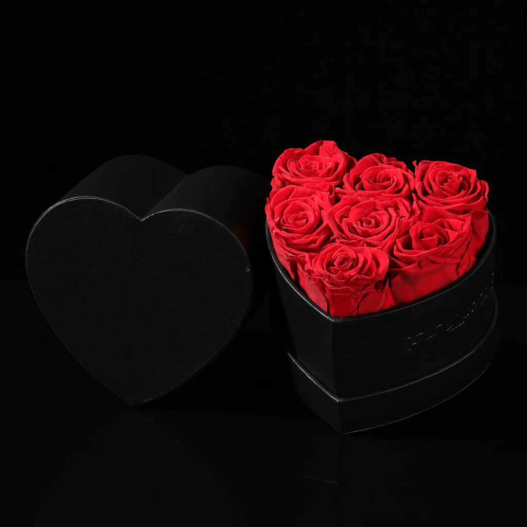 Eternal Rose Heart Bouquet - Image 6