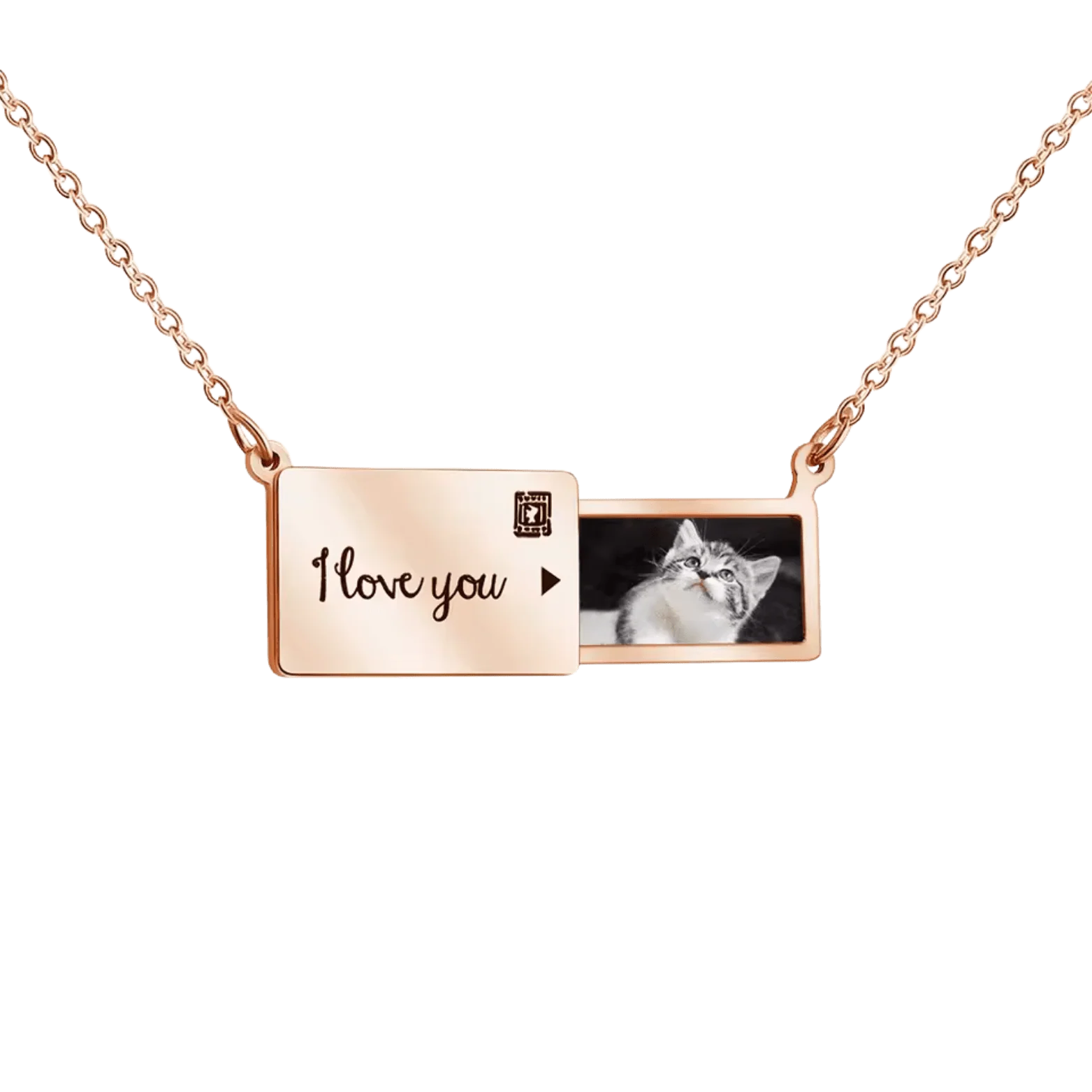Personalized Picture Necklace - Image 3